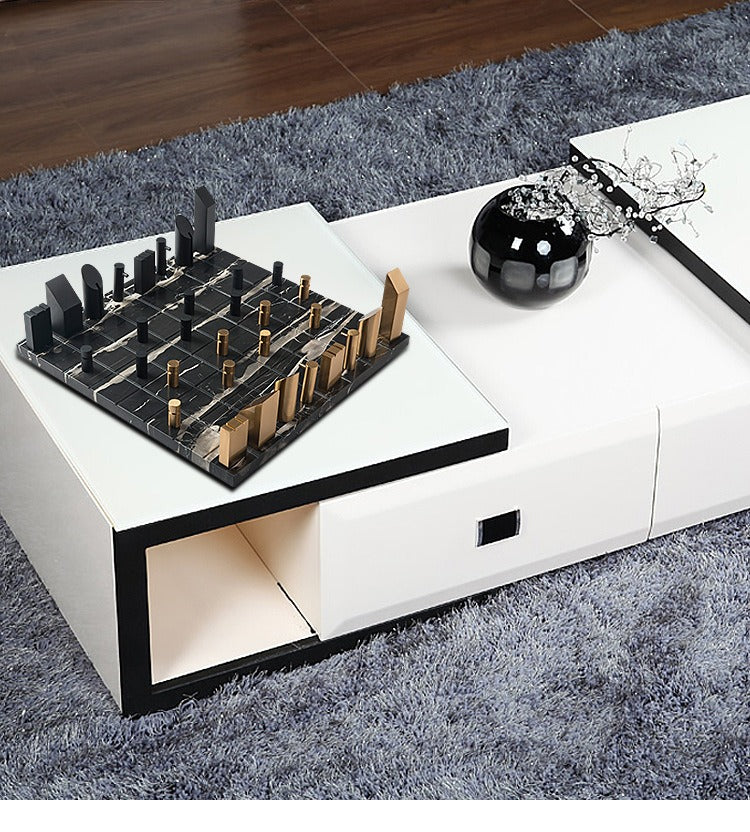 Modern Marble Chess Set
