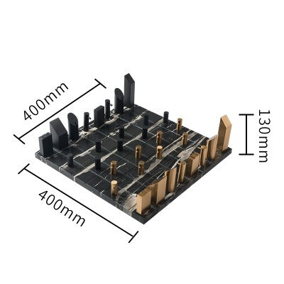 Modern Marble Chess Set