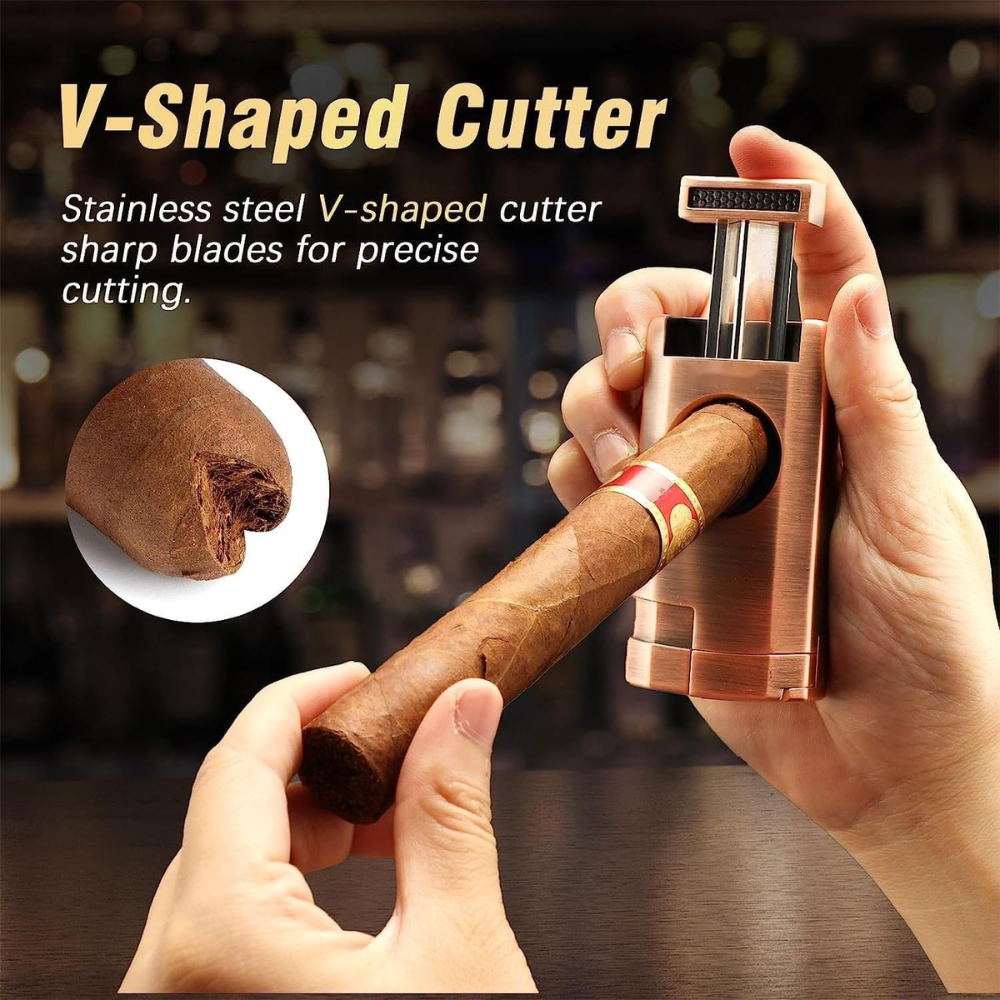 Leather Cedar Cigar Humidor
