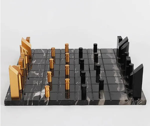 Modern Marble Chess Set