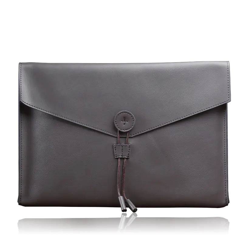 Leather Briefcase and Document Bag for Men