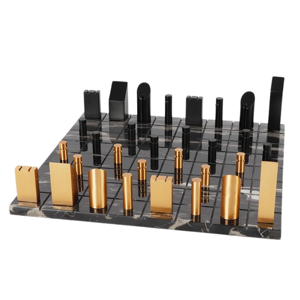 Modern Marble Chess Set