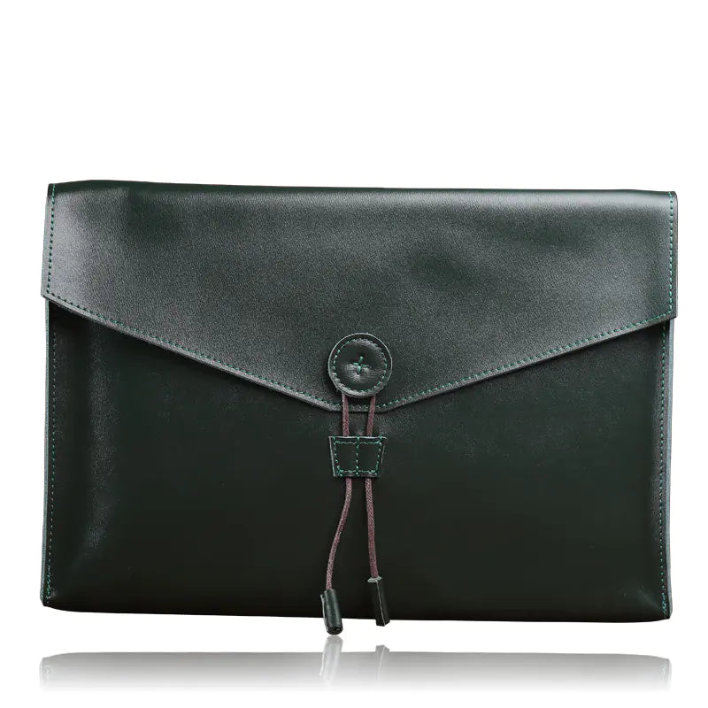 Leather Briefcase and Document Bag for Men