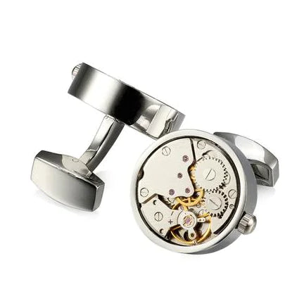 Men's Mechanical Watch Movement Cufflinks