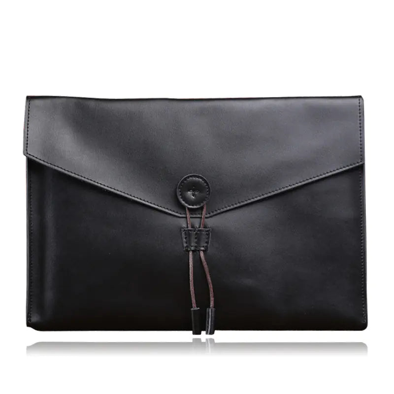 Leather Briefcase and Document Bag for Men