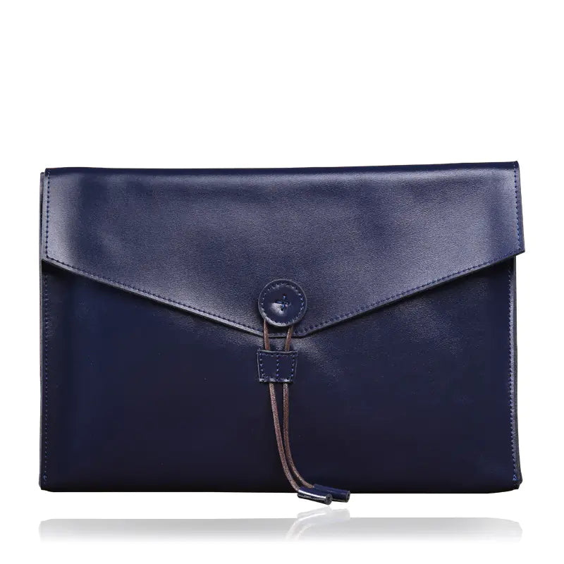 Leather Briefcase and Document Bag for Men